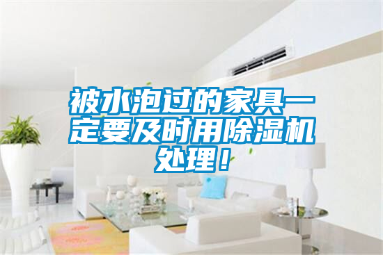 被水泡過(guò)的家具一定要及時(shí)用除濕機(jī)處理！