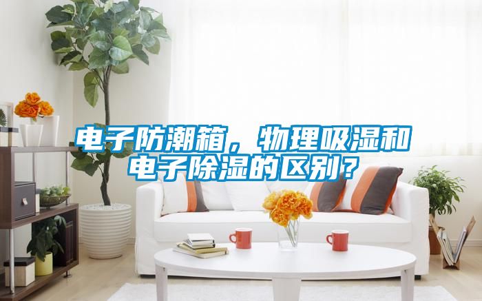 電子防潮箱，物理吸濕和電子除濕的區(qū)別？
