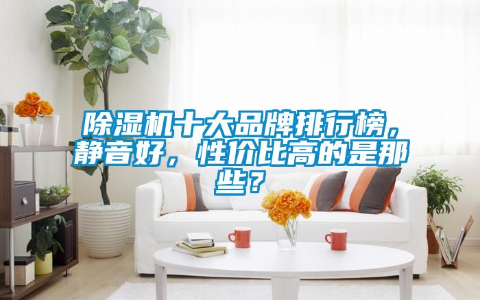 除濕機(jī)十大品牌排行榜，靜音好，性價(jià)比高的是那些？