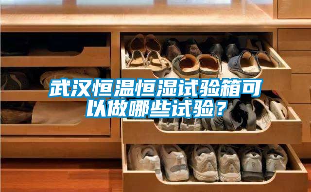 武漢恒溫恒濕試驗箱可以做哪些試驗？