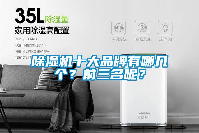 除濕機(jī)十大品牌有哪幾個(gè)？前三名呢？