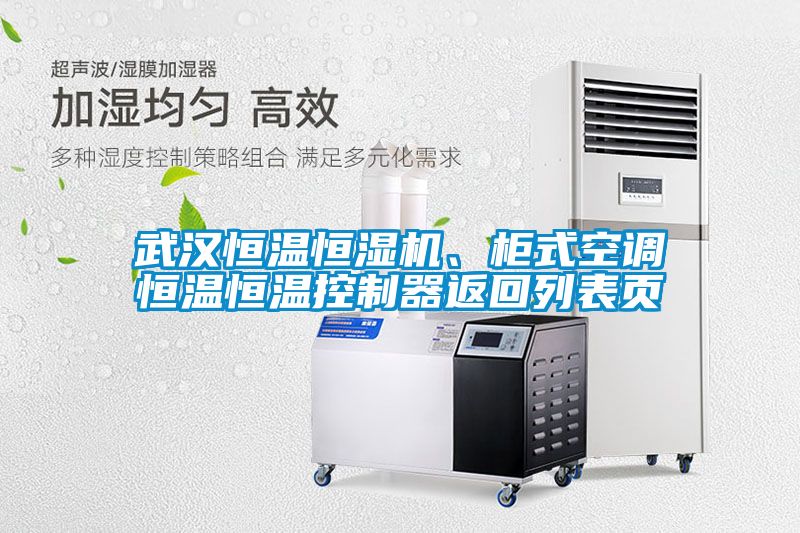 武漢恒溫恒濕機(jī)、柜式空調(diào)恒溫恒溫控制器返回列表頁(yè)