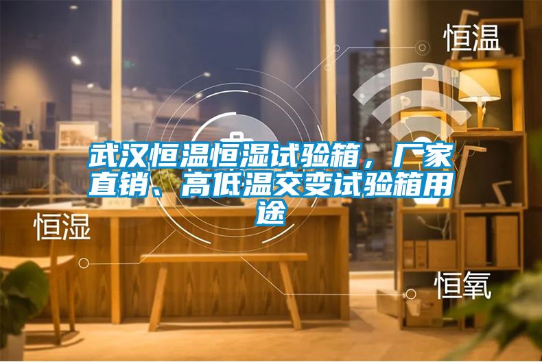 武漢恒溫恒濕試驗(yàn)箱，廠家直銷、高低溫交變?cè)囼?yàn)箱用途