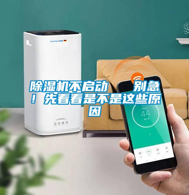 除濕機(jī)不啟動(dòng)   別急！先看看是不是這些原因