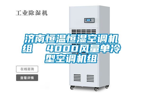 濟南恒溫恒濕空調(diào)機組  4000風量單冷型空調(diào)機組