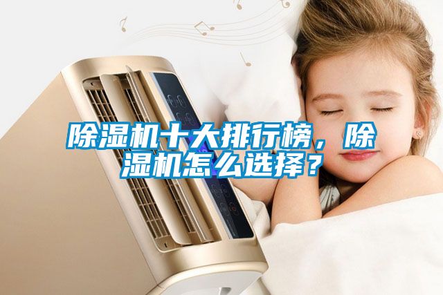 除濕機十大排行榜，除濕機怎么選擇？