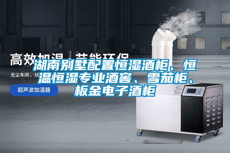 湖南別墅配置恒濕酒柜、恒溫恒濕專(zhuān)業(yè)酒窖、雪茄柜、板金電子酒柜