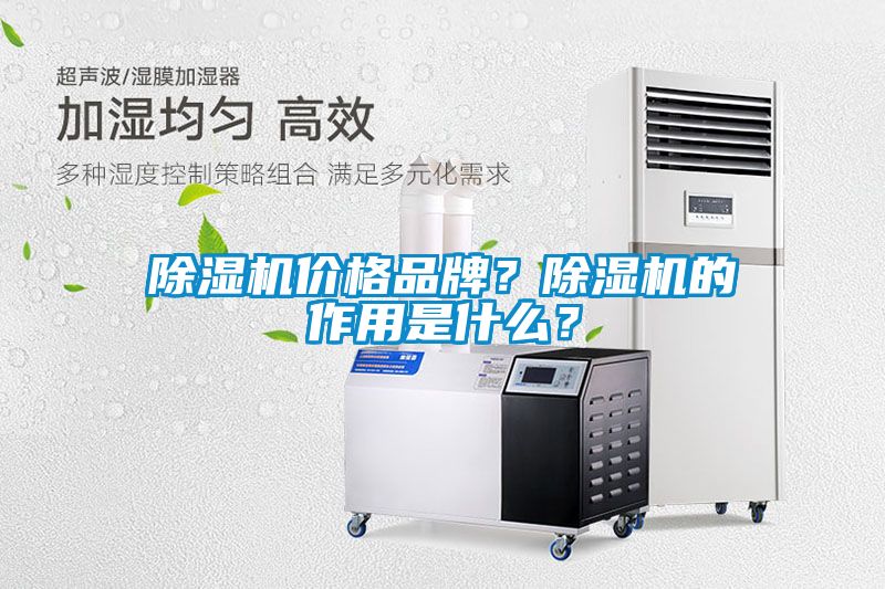 除濕機價格品牌？除濕機的作用是什么？