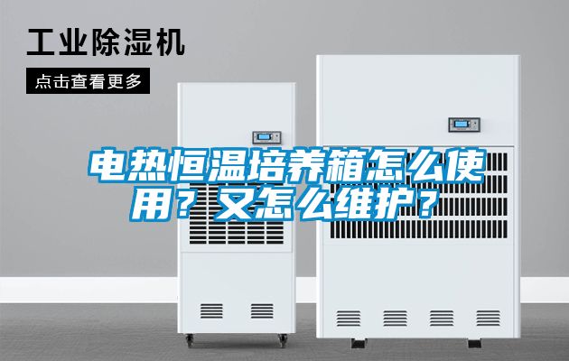 電熱恒溫培養(yǎng)箱怎么使用？又怎么維護(hù)？
