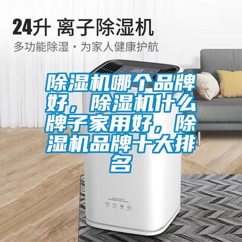 除濕機哪個品牌好，除濕機什么牌子家用好，除濕機品牌十大排名