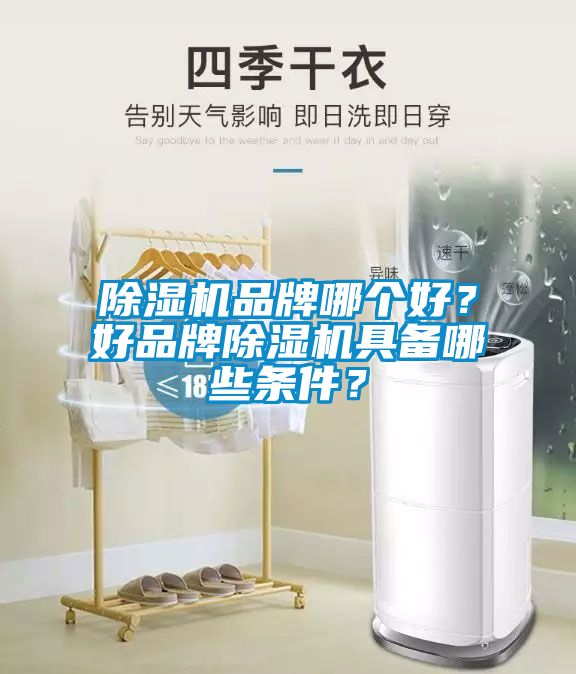 除濕機品牌哪個好？好品牌除濕機具備哪些條件？