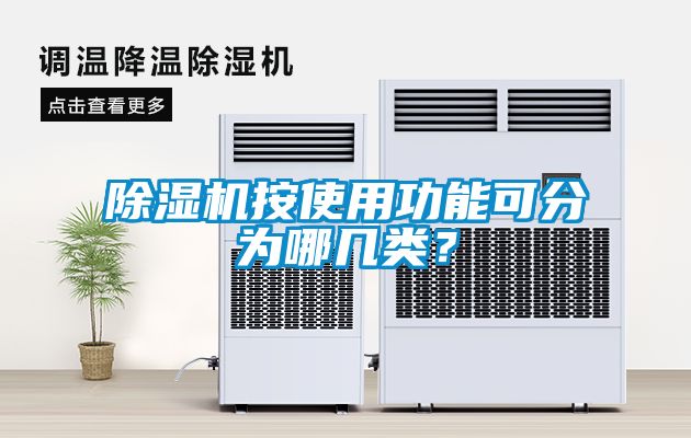除濕機(jī)按使用功能可分為哪幾類？