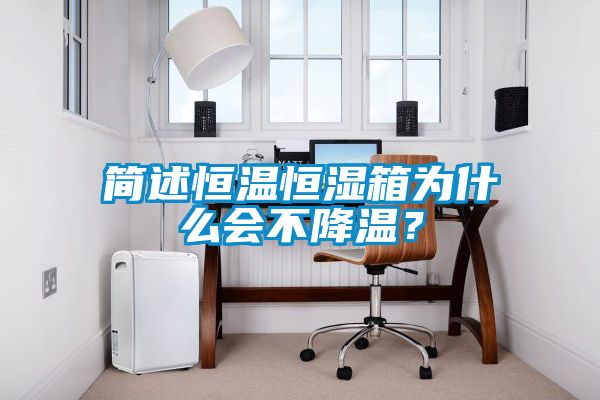 簡(jiǎn)述恒溫恒濕箱為什么會(huì)不降溫？