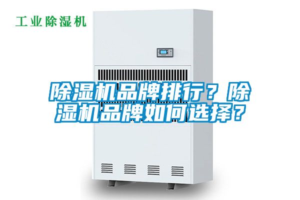 除濕機(jī)品牌排行？除濕機(jī)品牌如何選擇？