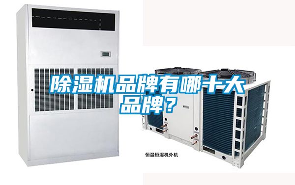 除濕機品牌有哪十大品牌？