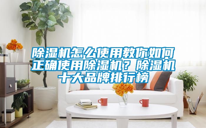 除濕機(jī)怎么使用教你如何正確使用除濕機(jī)？除濕機(jī)十大品牌排行榜