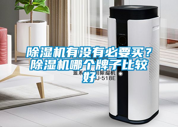 除濕機有沒有必要買？除濕機哪個牌子比較好