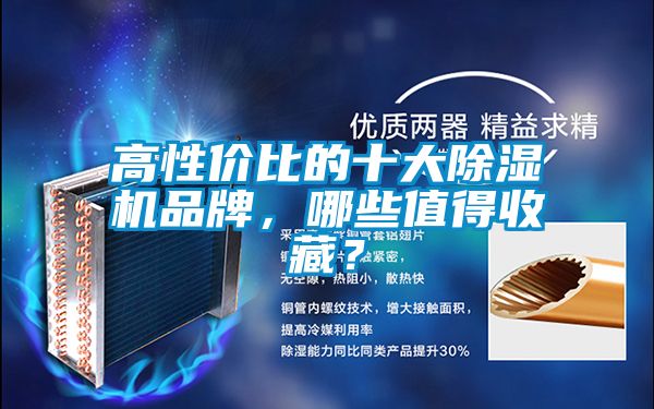 高性價比的十大除濕機品牌，哪些值得收藏？