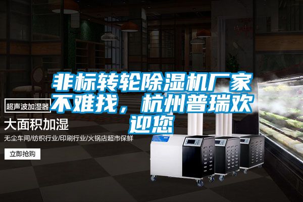 非標轉(zhuǎn)輪除濕機廠家不難找，杭州普瑞歡迎您