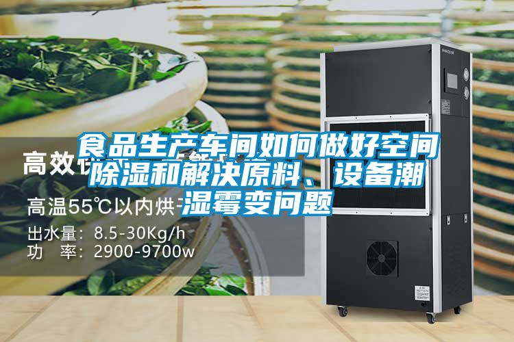 食品生產(chǎn)車間如何做好空間除濕和解決原料、設備潮濕霉變問題