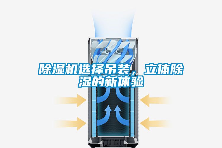 除濕機選擇吊裝，立體除濕的新體驗